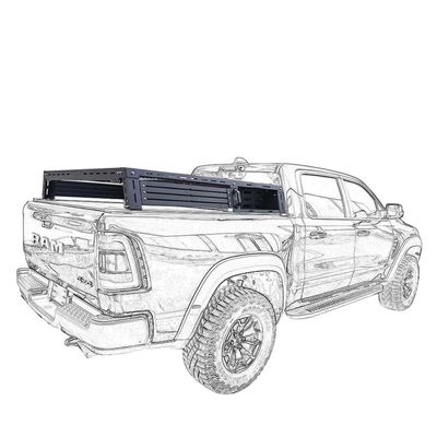 Jeep Gladiator en NVARA NP300 High- Aluminium Alloy Pickup Truck Verstelbare Truck Bed Rack