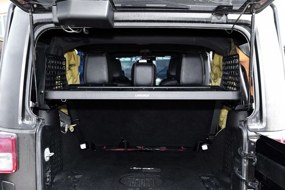 Jeep Wrangler JK Achterdeur Kofferbak met poedercoating en ingebouwde opslagplank