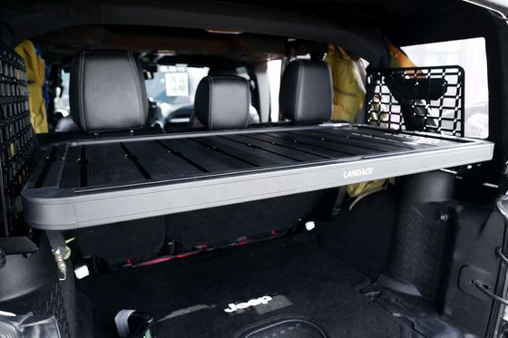 Jeep Wrangler JK Achterdeur Kofferbak met poedercoating en ingebouwde opslagplank