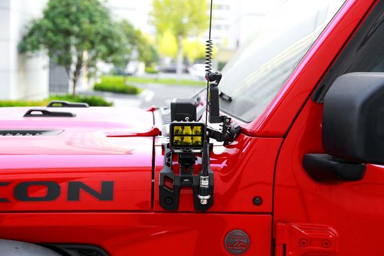 OEM geaccepteerd High-Aluminium Alloy LED Driving Light Bracket A Pillar Mount voor Jeep JL