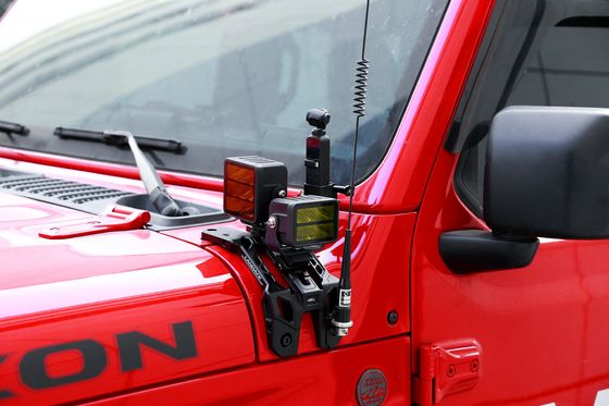 OEM geaccepteerd High-Aluminium Alloy LED Driving Light Bracket A Pillar Mount voor Jeep JL