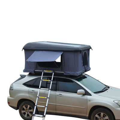 Donkergrijzige driehoek Clamshell dak dak tent 4x4 dak tent Hard Shell