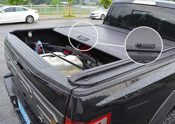 Krachtcoating 4x4 Hard Aluminium Pickup Back Cover Truck Bed Tonneau Cover voor Toyota Hilux