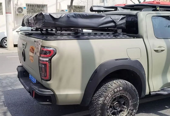HILUX VIII N1 Hard terugtrekbaar beddek voor vrachtwagens Aluminium legering Tonneau-dek