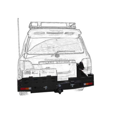 Installeer opblaasbare autobumper voor gemakkelijke installatie in zwart voor originele auto gat