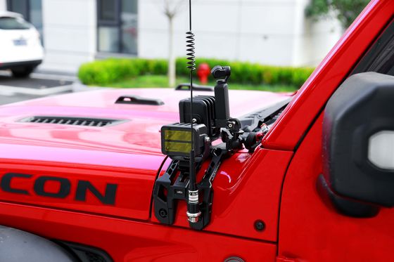 Off Road Car Wrangler JL A Pillar Light Hood Mount Bracket Aluminium legering 235*130*100mm