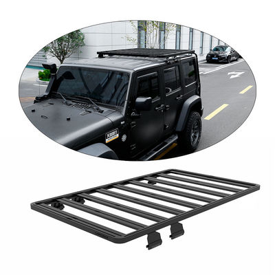 2017 JK Wrangler dakrek poeder bekleed bagagerek en aluminium legering zijladder