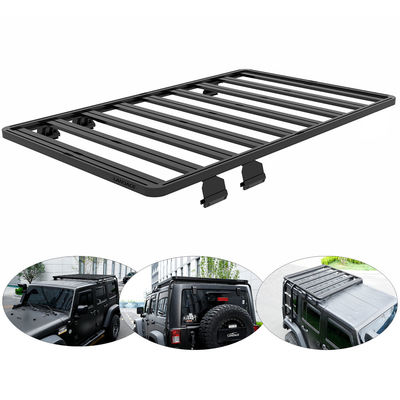 Aluminium legering 1500x1425 Zwart Gladiator Wrangler Jk Cross Bar Roof Rack Jeep Renegade
