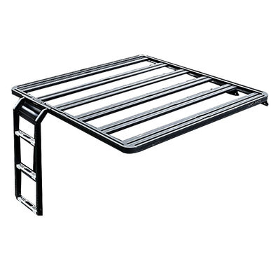Zwarte ladder auto rekken voor commandant Jeep Wrangler accessoires dakrek van Direct