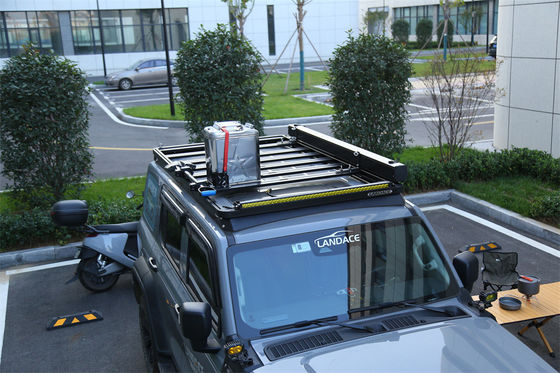 TOYOTA Jeep Nissan Model Roof Racks Extension System met zijdelingse ladder en luifel