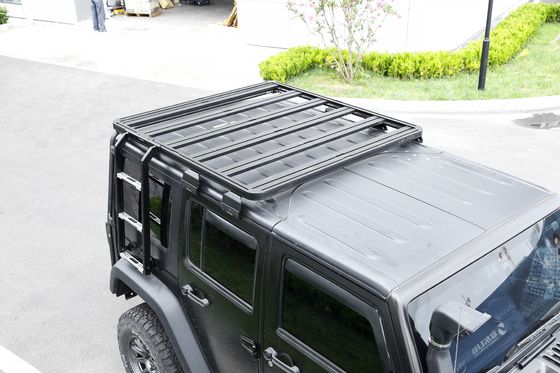 1500*1425*55 Zwarte op maat gemaakte bagagerek Cargo Carrier Dakrek Voor Jeep Wrangler JK