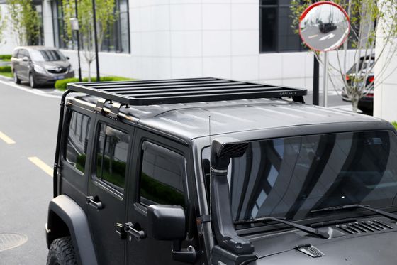 1500*1425*55 Zwarte op maat gemaakte bagagerek Cargo Carrier Dakrek Voor Jeep Wrangler JK