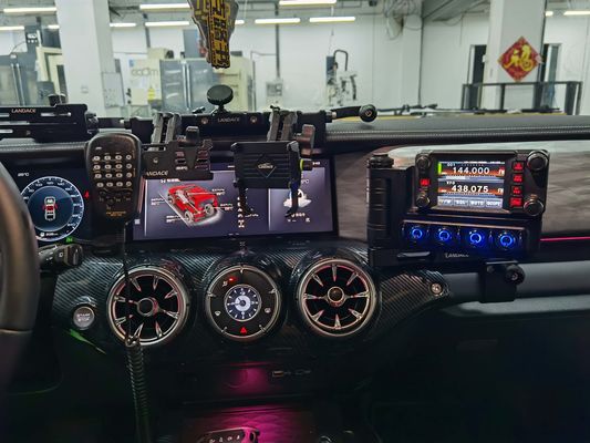 Jeep Wrangler JL Front Panel Aluminium Switch Panel met ISO9001 2015 Certificaat