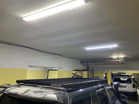2270*1300*55mm Zwart Aluminium Plattform Drager Rak Cover voor Toyota 4Runner