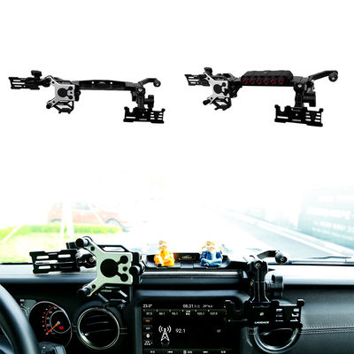 Zwarte multifunctionele 4x4 Wrangler JL Center Console Bracket Telefoonhouder voor Jeep