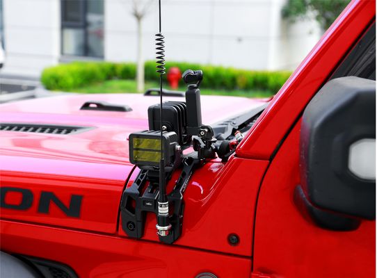 Wrangler Off-Road zilveren lichte bevestigingsbeugels met hoog CNC-bewerkte ontwerp