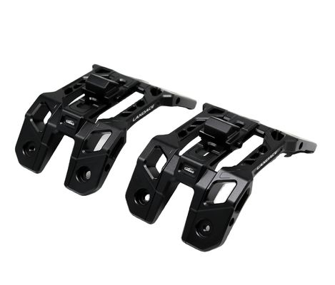 Aluminiumlegerings zilveren lichte bevestigingsbeugels voor offroadvoertuigen CNC-bewerking