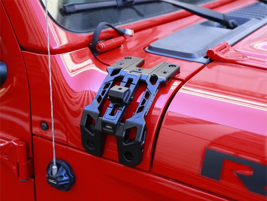 Aluminiumlegerings zilveren lichte bevestigingsbeugels voor offroadvoertuigen CNC-bewerking