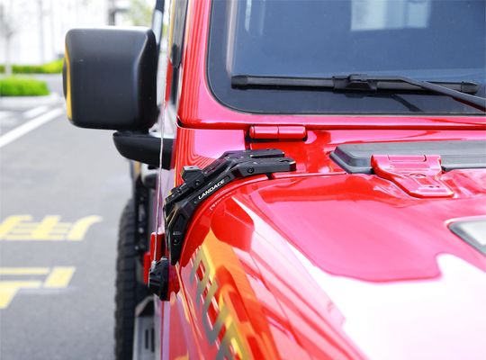 Aluminiumlegerings zilveren lichte bevestigingsbeugels voor offroadvoertuigen CNC-bewerking