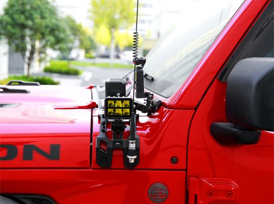Aluminiumlegerings zilveren lichte bevestigingsbeugels voor offroadvoertuigen CNC-bewerking