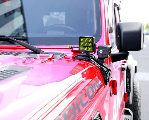 4x4 Voertuigenbuiten accessoires CNC-bewerkte lichte montagebeugels voor Jeep Wrangler