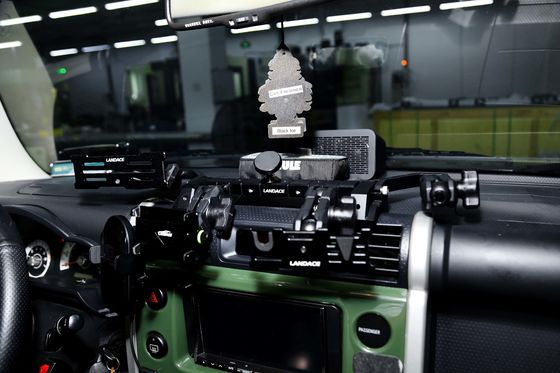 Draadloos schakelaarpaneel en flexibele 4x4 FJ-centrumconsole telefoonhouder voor Toyota