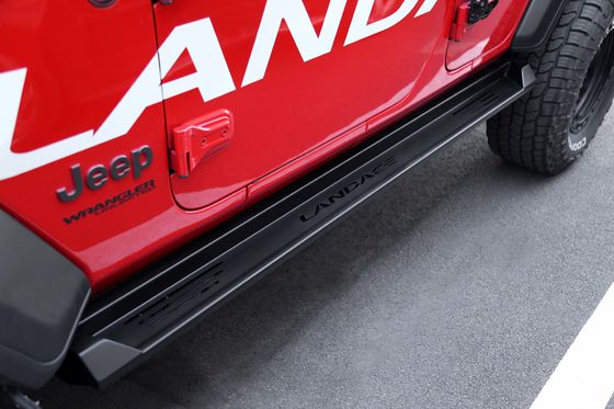 Poeder gecoat hardlopen bord zijkant pedaal stap voor Jeep Wrangler JL Sports
