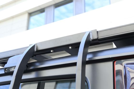 JEEP Auto Fitment Zwarte aluminium dakrekladder voor uitdagende omgevingen
