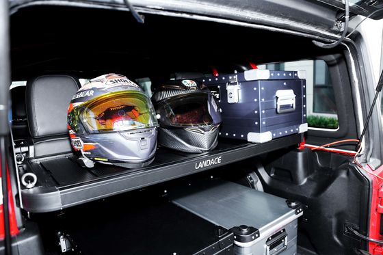 Kofferbak Achterste vrachtruck voor Jeep Wrangler Interieur