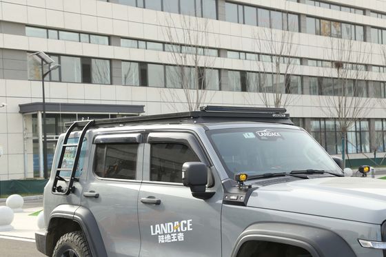 Zwarte 4x4 zijladder eenzijdige ladder retrofit kit voor tank 300