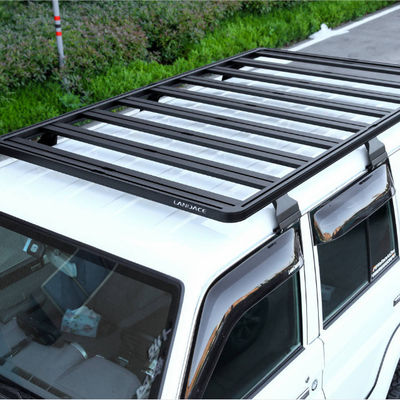Zwart dakbagagerek voor Land Cruiser LC76 Uniek ontwerp