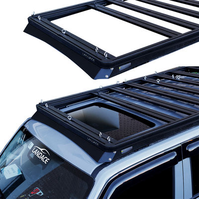 Zwarte 4X4 aluminium legering laag profiel bagagetank 300 accessoires dakrail voor GWM