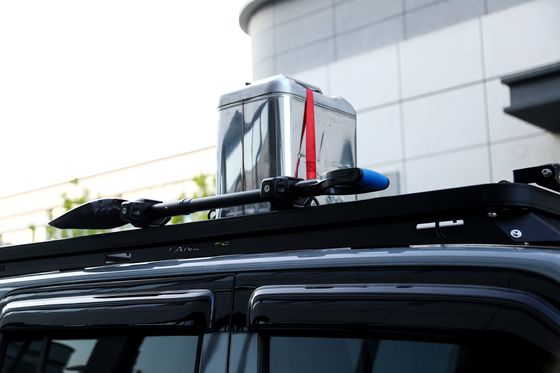 Zwarte 4X4 aluminium legering laag profiel bagagetank 300 accessoires dakrail voor GWM