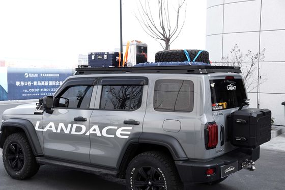 Zwarte 4X4 aluminium legering laag profiel bagagetank 300 accessoires dakrail voor GWM