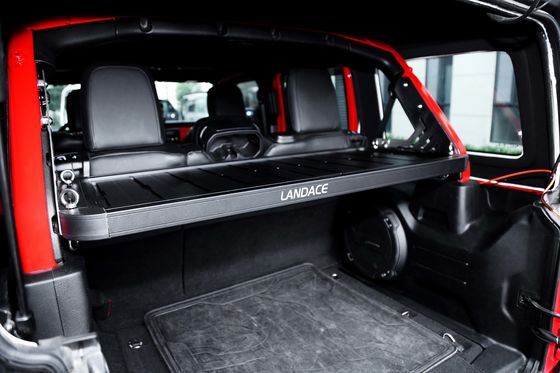 Aluminium legering Multifunctionele auto kofferbakshallen Wrangler 15.7 SUV kofferbakshal