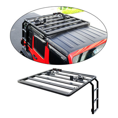 Universele 4x4 Offroad Accessoires Jeep Wrangler JL Dakrek Gemonteerde zijdelingse ladder