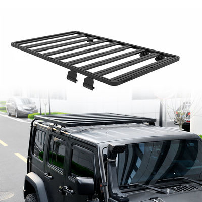 Universal Black Roof Rack Basket voor 4X4 Cars Aluminium legering 1500X1425 Prestaties