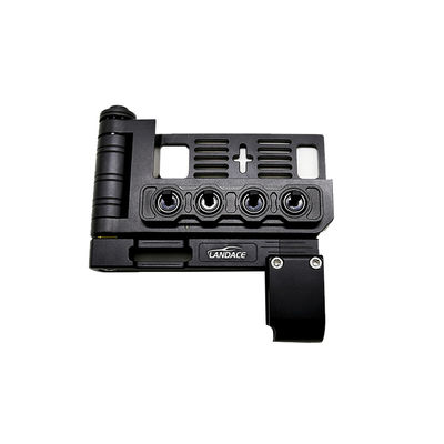 Fashion Design Style Aluminium legering draadloos schakelaar paneel controller Bracket 20,8 * 20 * 5,8 mm