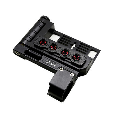 Fashion Design Style Aluminium legering draadloos schakelaar paneel controller Bracket 20,8 * 20 * 5,8 mm