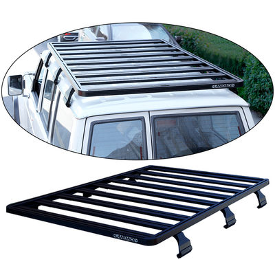 2100X1300mm poederbedekte dakrekmand voor Nissan Patrol Y60 Off Road Adventure