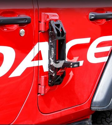 Metalen vouwvoetstaaf voor autobuiten accessoires deurhanger zijstap N.W 1.4kg