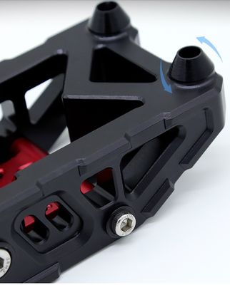 Metalen vouwvoetstaaf voor autobuiten accessoires deurhanger zijstap N.W 1.4kg