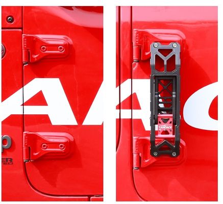 Metalen vouwvoetstaaf voor autobuiten accessoires deurhanger zijstap N.W 1.4kg