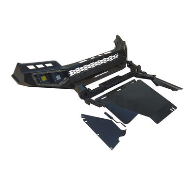 Op maat geschikt zwart poeder gecoat voorste bumper bodykit set voor Nissan Navara LCV Europe