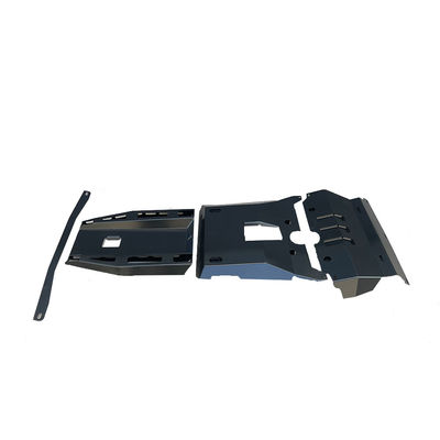 Zwarte poederlaag Afwerking Autobummers voor Toyota Hilux U-vormige voorste bumper Bull Bar
