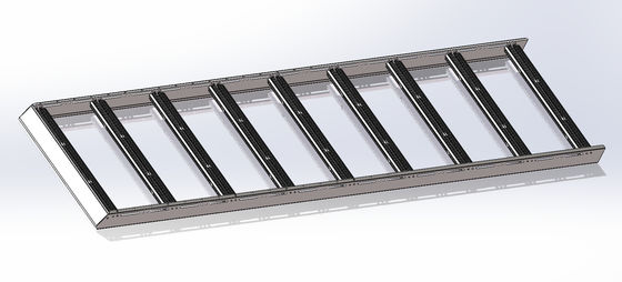 Op maat gemaakte onderdelen van bestelwagens Camper Van Roof Rack Platform in zwart voor outdoor camping activiteiten