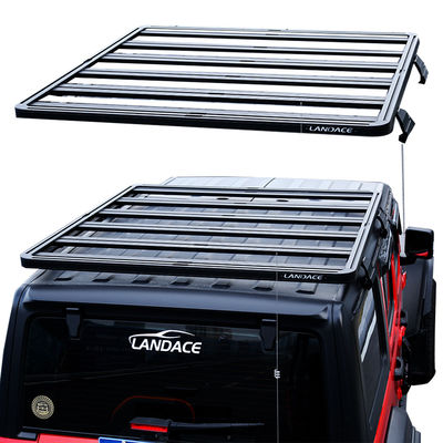 Universal Car Roof Rack Basket E-coat Powder Coat Finish voor Jeep Wrangler op het dak