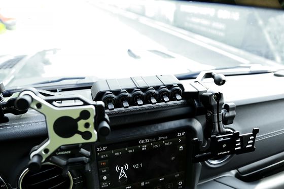 2023 Aluminium legering draadloos LED-lichtcontroller 6-gang Switch Panel met Relay Car Gebruikt OEM geaccepteerd