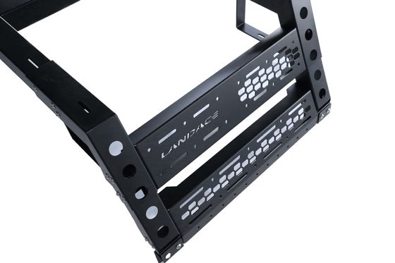 Ford Ranger Jeep Tacoma Tundra Hilux Truck Bed Rack met verstelbaar en zilveren ontwerp