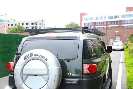 189x122x30 E-coat Powder Coat Universal Aluminium Alloy Roof Rack voor Off Road Vehicle